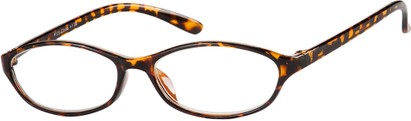 Angle of The Third Avenue in Tortoise, Women's Oval Reading Glasses