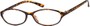 Angle of The Third Avenue in Tortoise, Women's Oval Reading Glasses