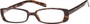 Angle of The Prague in Tortoise, Women's and Men's Rectangle Reading Glasses