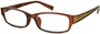 Angle of The Hanover in Brown/Gold Geometric, Women's and Men's  