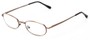 Angle of The Libra in Bronze, Women's and Men's Oval Reading Glasses