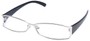Angle of The South Hampton in Silver with Bronze/Black Temples, Women's and Men's  
