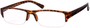 Angle of The Webster in Brown Tortoise, Women's and Men's Browline Reading Glasses