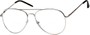 Angle of The Wharton Bifocal in Silver, Women's and Men's  