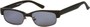 Angle of The Oceanside Reading Sunglasses in Matte Black with Smoke Lenses, Women's and Men's  