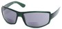 Angle of The Oaklie Bifocal Reading Sunglasses in Green with Smoke, Men's Rectangle Reading Sunglasses