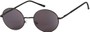 Angle of The Meridian Bifocal Reading Sunglasses in Black with Smoke Lenses, Women's and Men's  