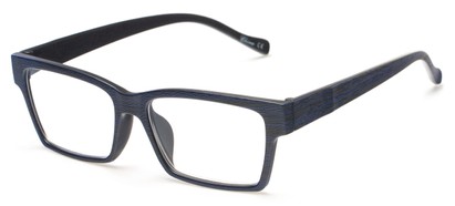Angle of The Huntsman in Navy Blue, Women's and Men's Retro Square Reading Glasses