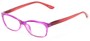 Angle of The Honey in Pink/Coral, Women's Rectangle Reading Glasses