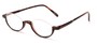 Angle of The Freesia in Tortoise, Women's and Men's Oval Reading Glasses