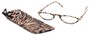 Angle of The Michelle in Brown Zebra, Women's and Men's  