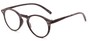 Angle of The Blue in Grey, Women's and Men's Round Reading Glasses