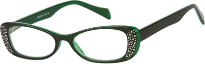 Angle of The Kelsey in Green, Women's and Men's  