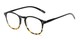 Angle of The Sunshine in Black/Tortoise Fade, Women's and Men's Round Reading Glasses