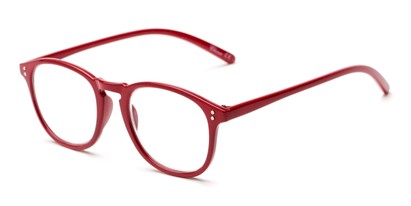 Angle of The Sunshine in Red, Women's and Men's Round Reading Glasses