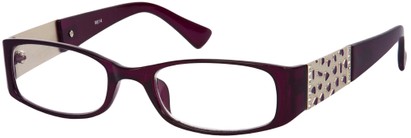 Angle of The Corinne in Purple, Women's and Men's  