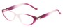 Angle of The Sapphire in Purple/Clear Fade, Women's Cat Eye Reading Glasses