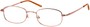 Angle of The Blake in Pink, Women's and Men's Rectangle Reading Glasses