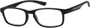Angle of The Anthony in Black/Grey, Men's Rectangle Reading Glasses