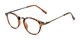 Angle of The Petty in Tortoise, Women's and Men's Round Reading Glasses
