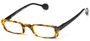 Angle of The Dylan in Tortoise/Black, Women's and Men's Rectangle Reading Glasses