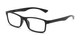 Angle of The Leaf in Black, Women's and Men's Rectangle Reading Glasses