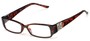 Angle of The Shirley in Tortoise, Women's Rectangle Reading Glasses