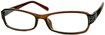 Angle of The Lydia in Clear Brown, Women's and Men's  