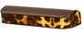Angle of Animal Print Reading Glasses Case #1003 in Bronze/Cheetah, Women's and Men's  