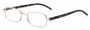 Angle of The Piper in Silver/Grey Tortoise, Women's and Men's Rectangle Reading Glasses