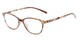 Angle of The Queen in Brown, Women's Cat Eye Reading Glasses
