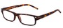 Angle of The Anchor Detachable Neck Cord Reader in Tortoise, Women's and Men's Rectangle Reading Glasses