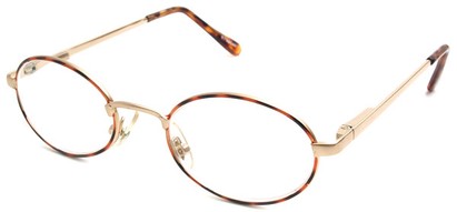Angle of The Lafayette in Tortoise and Gold Frame, Women's and Men's  