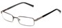 Angle of Salem by felix + iris in Gunmetal Grey, Women's and Men's Rectangle Reading Glasses