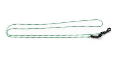 Angle of Seattle Reading Glasses Chain in Mint Green, Women's  Neck Cords