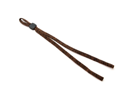 Angle of Sporty Neck Cord #20 in Brown/Black, Women's and Men's  Neck Cords