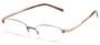 Angle of The Lawrence Flexible Reader in Brown, Women's and Men's  