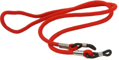 Angle of Classic Neck Cord in Red, Women's and Men's  Neck Cords