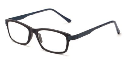 Angle of The Wall Street in Blue, Women's and Men's Rectangle Reading Glasses