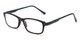 Angle of The Wall Street in Blue, Women's and Men's Rectangle Reading Glasses
