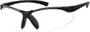 Angle of X Power Bifocal Safety Glasses with Interchangeable Lenses in Glossy Black, Women's and Men's  