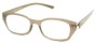 Angle of The Dublin Flexible Reader in Olive, Women's and Men's Square Reading Glasses